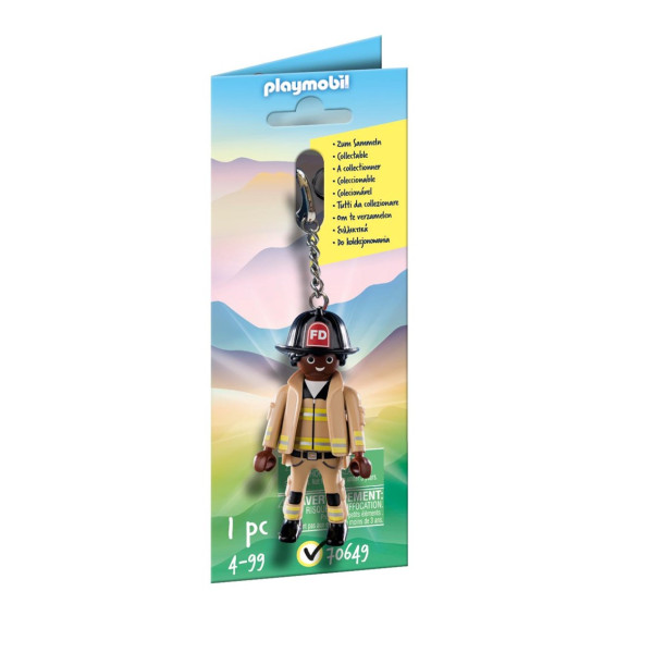 Playmobil llavero bombero D