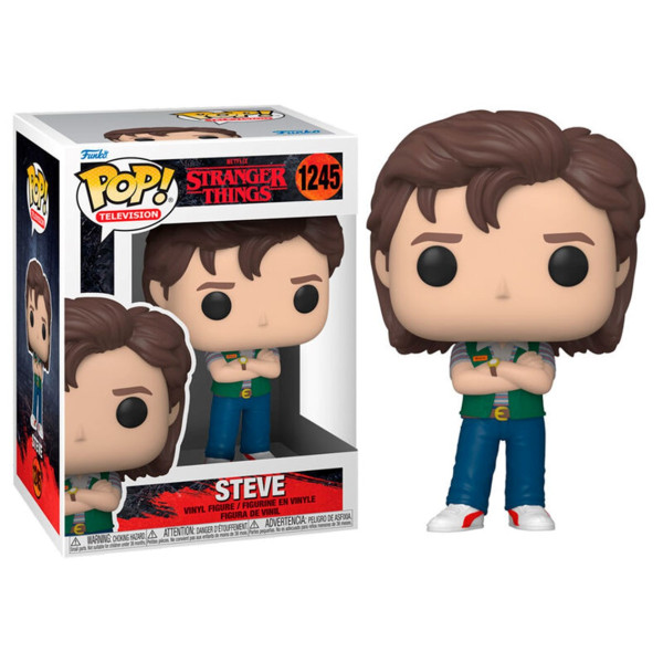 Funko pop series tv stranger things s4 steve 62398 D