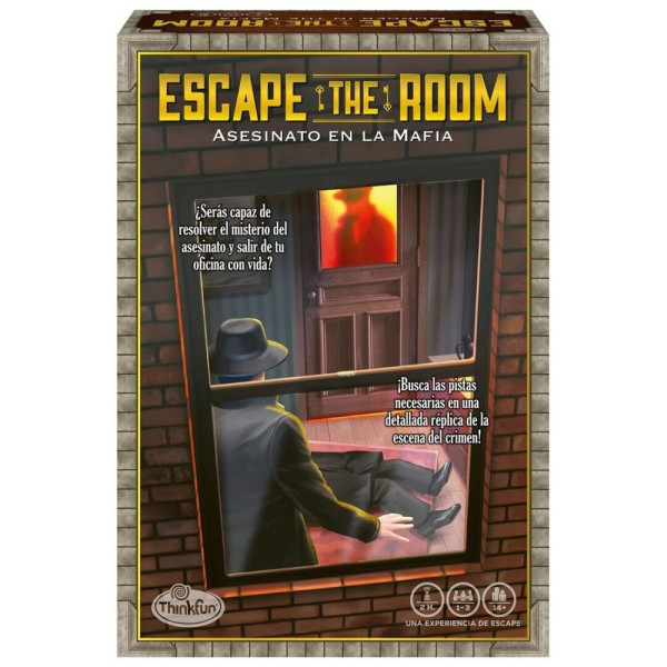 Juego de mesa escape the room asesinato en la mafia D