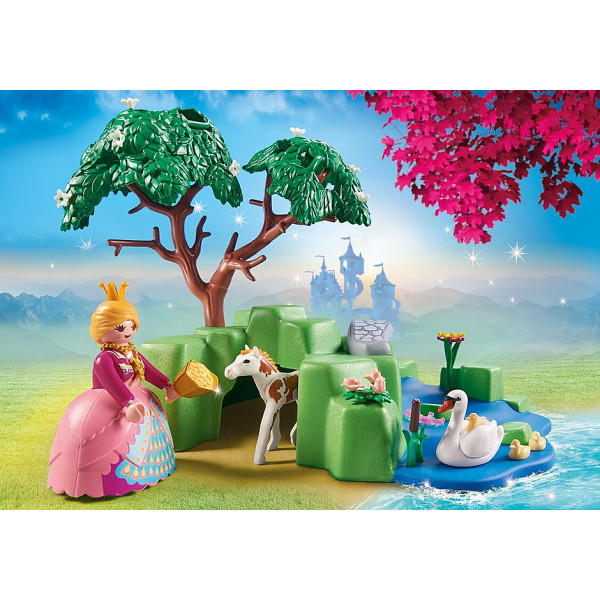 Playmobil picnic de princesas con potro D