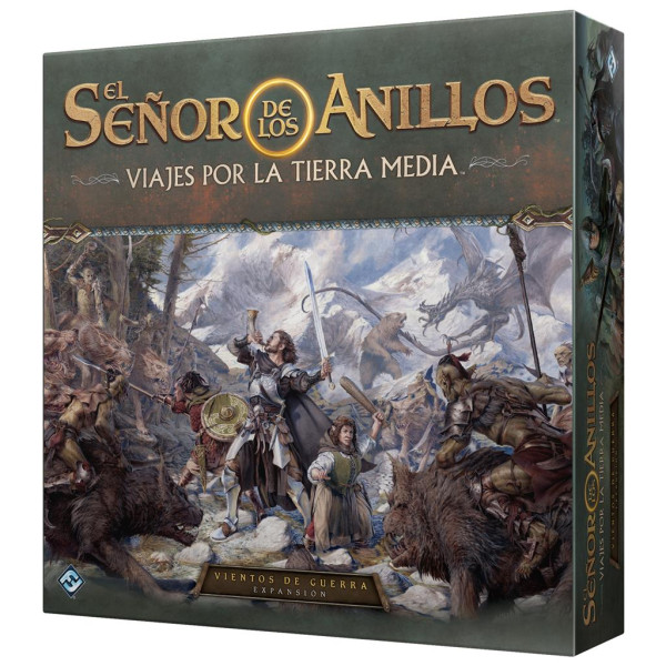 Juego de mesa el señor de los anillos vientos de guerra pegi 14 D