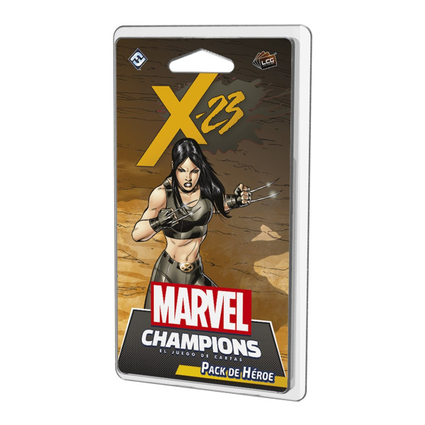 Juego de mesa marvel champions pack heroe x - 23 edad recomendada 14 años D