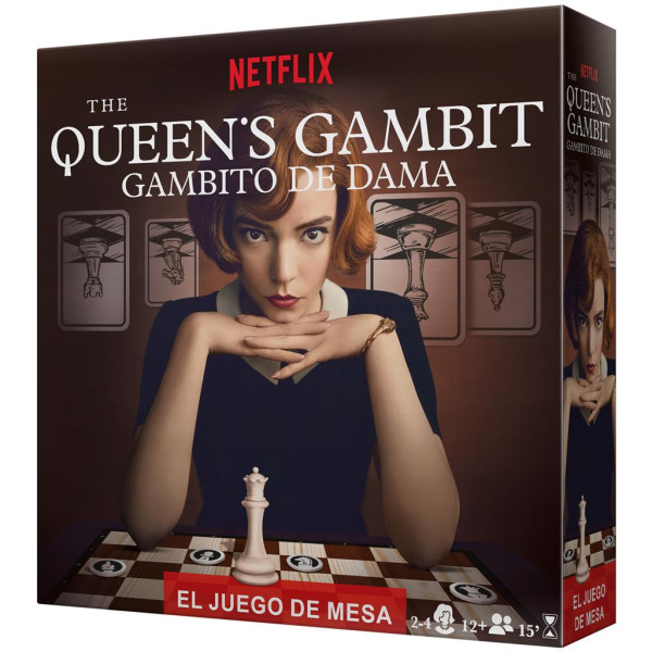 Jogo de tabuleiro Gambito da Rainha O jogo de tabuleiro Pegi 12 D