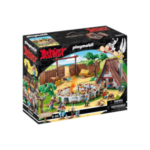 Playmobil asterix: aldeia banquete D