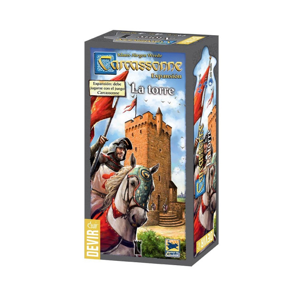 Devir carcassonne, o jogo de tabuleiro da torre D