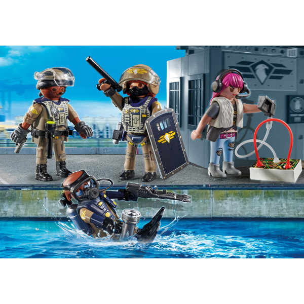 Playmobil forças especiais definir figuras D