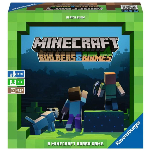 Juego de mesa ravensburger minecraft builders & biomes D