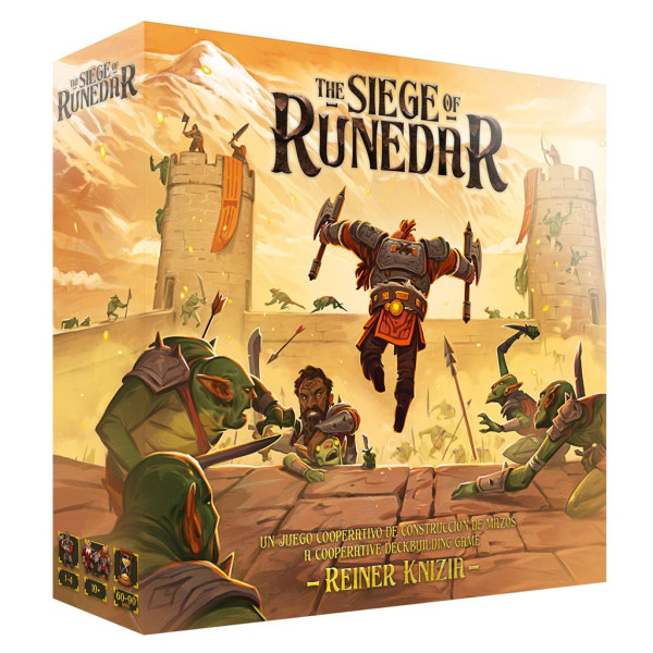 Juego de mesa the siege of runedar pegi 10 D