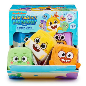 Peluches pequeños con sonidos wowwee baby shark 12 unidades D