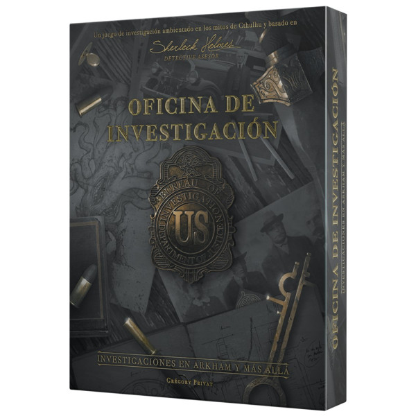 Juego de mesa sherlock holmes oficina de investigacion libros pegi 14 D