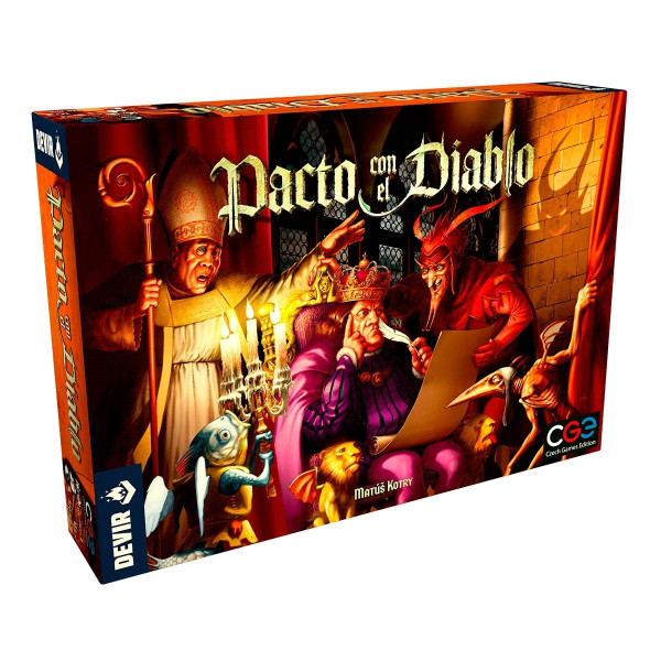 Juego de mesa devir pacto con el diablo D