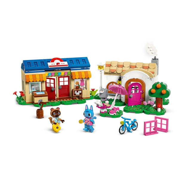 Lego animal crossing mininook y la casa de minina D