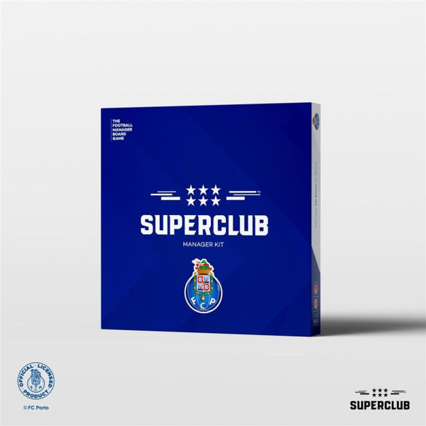 Superclub porto manager kit jogo de tabuleiro inglês D