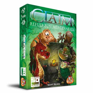 Juego de mesa claim refuerzos: mercenarios pegi 10 D