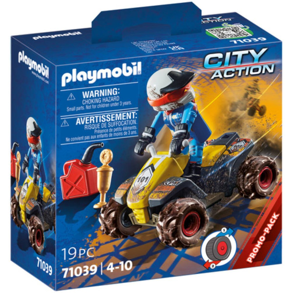 Playmobil cidade ação quad de offroad D