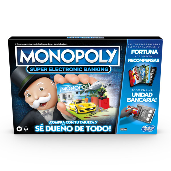 Juego de mesa hasbro super electronic banking español D