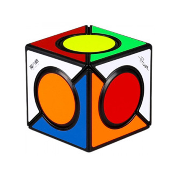 Cubo de rubik qiyi six spot negro D