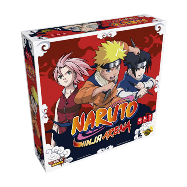 Jogo de tabuleiro Naruto ninja arena idade recomendada 10 anos (Inglês) D