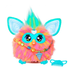 Juguete interactivo hasbro furby naranja coral D