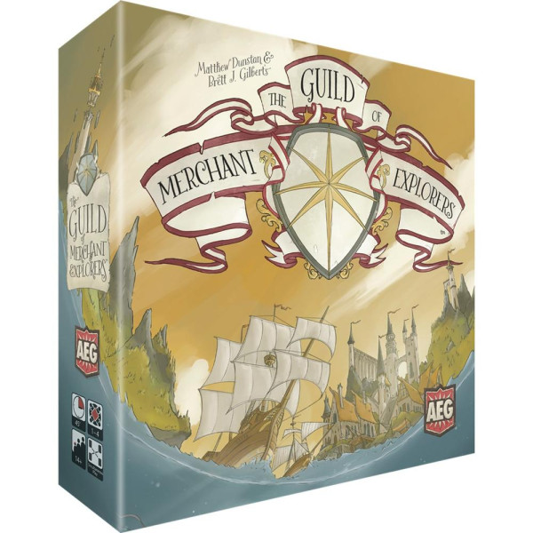 Juego de mesa the guild of merchant explorers ingles D