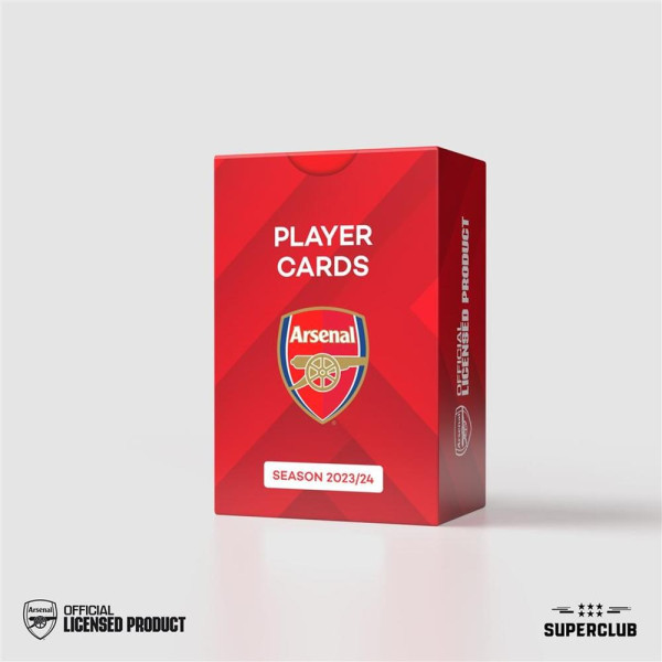 Juego de mesa superclub arsenal player cards 2023 - 24 ingles D