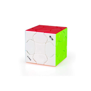 Cubo de rubik qiyi macio 3x3 sem adesivo D