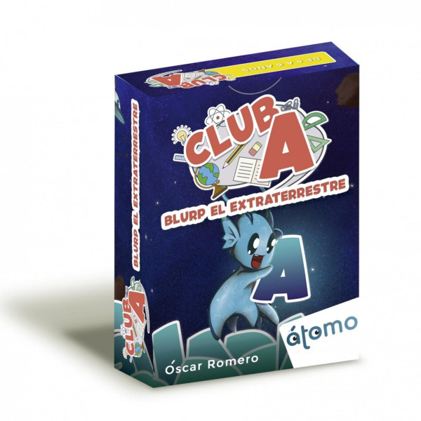 Juego de mesa átomo games club a: blurp el extraterrestre pegi 8 D