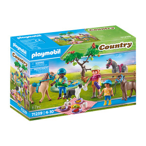 Playmobil country -  excursion picnic con caballos D