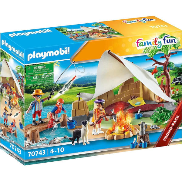 Acampamento de família Playmobil D