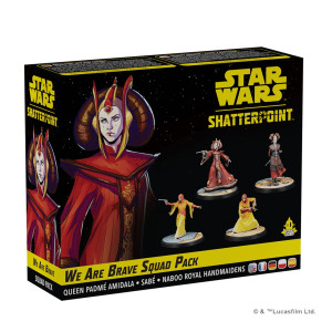 Juego de mesa star wars shatterpoint we are brave squad pack edad recomendada 14 años D