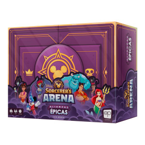 Juego de mesa disney sorcerer´s arena alianzas epicas edad recomendada 13 años D