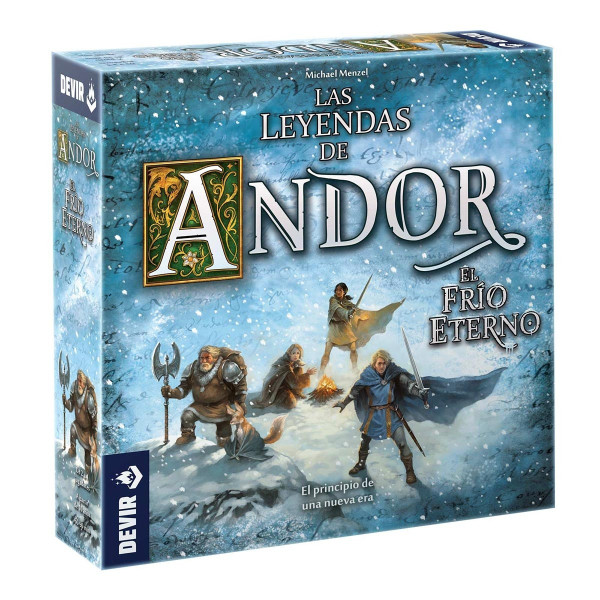 Jogo de mesa devir as lendas de andor - o frio eterno D