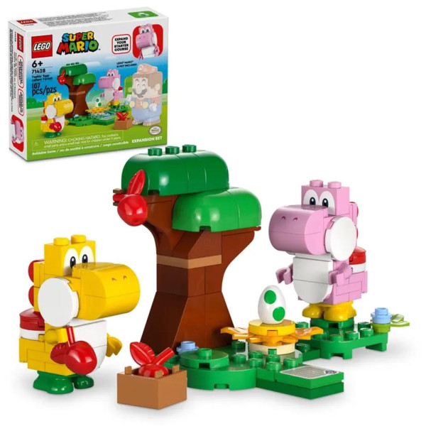 Lego super mario set de expansion: huevo de yoshi en el bosque D