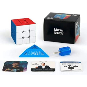 Cubo de rubik moyu meilong 3x3 magnetico stk D