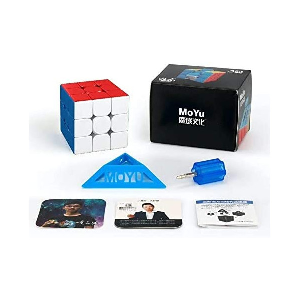 Cubo de rubik moyu meilong 3x3 magnetico stk D