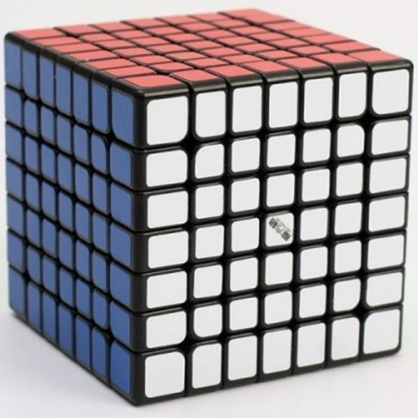 Cubo de rubik qiyi qixing w 7x7 negra D