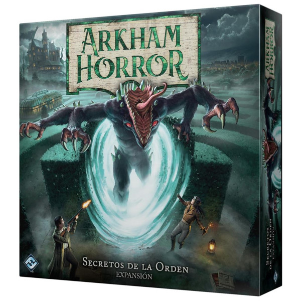 Jogo de tabuleiro Arkham Horror: Segredos da Ordem Pegi 14 D