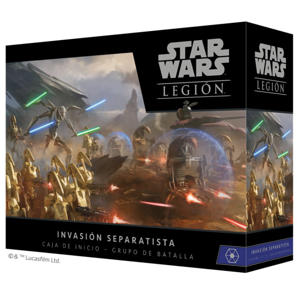 Juego de mesa star wars legión: invasión separatista pegi 14 D