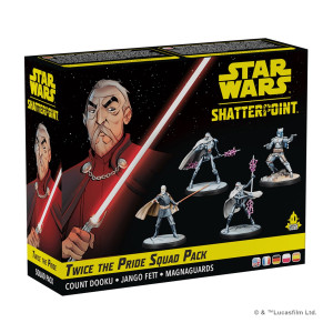 Juego de mesa star wars shatterpoint twice the pride count dooku squad pack D