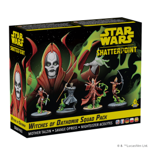 Juego de mesa star wars shatter point witches of dathomir squad pack D