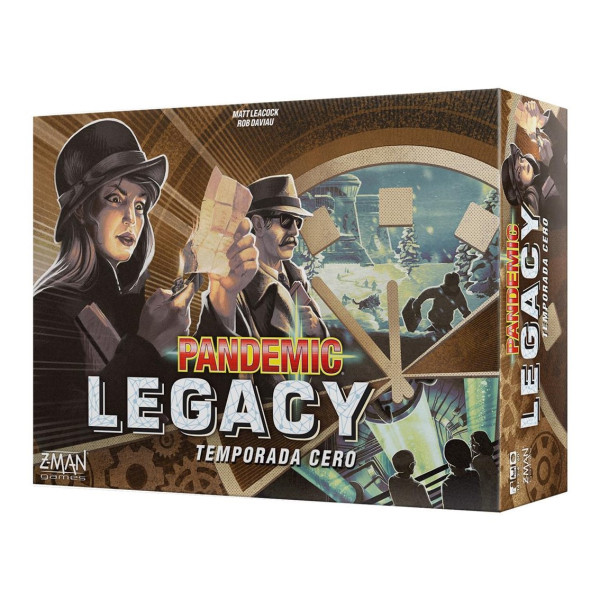 Juego de mesa pandemic legacy temporada 0 edad recomendada 14 años D