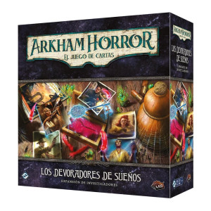 Juego de mesa arkham horror lcg los devoradores de sueños expansion investigacion edad recomendada 14 años D