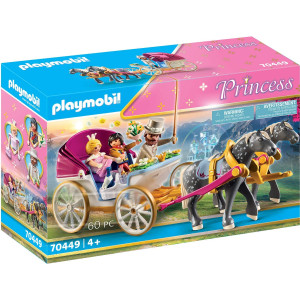 Playmobil carruaje romantico tirado por caballos D