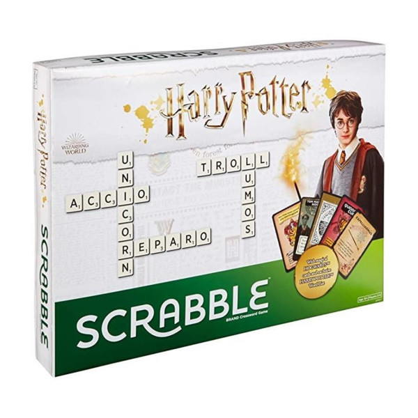 Jogo de tabuleiro mattel scrabble harry potter pegi 10 D