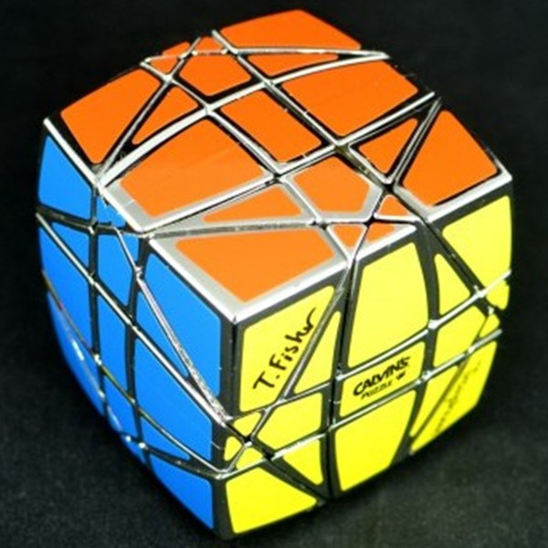 Cubo de rubik calvin's hexaminx plata D