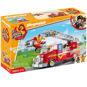 Playmobil duck on call camion de bomberos D