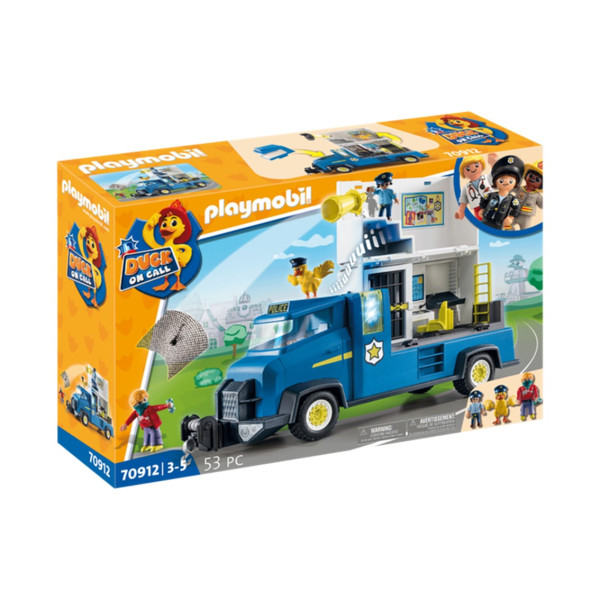 Playmobil duck on call camion de policia D