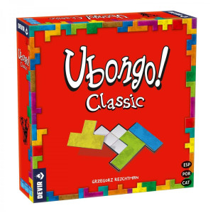 Devir ubongo jogo de tabuleiro versão trilíngue pegi 8 D