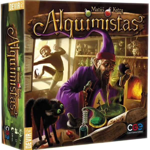 Devir alquimistas jogo de tabuleiro pegi 13 D