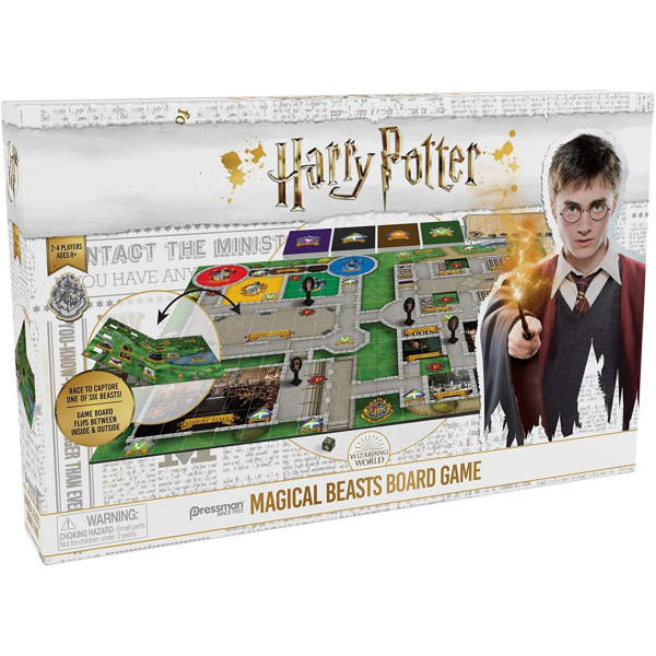 Jogo de tabuleiro Harry Potter, feras fantásticas pegi 6 D